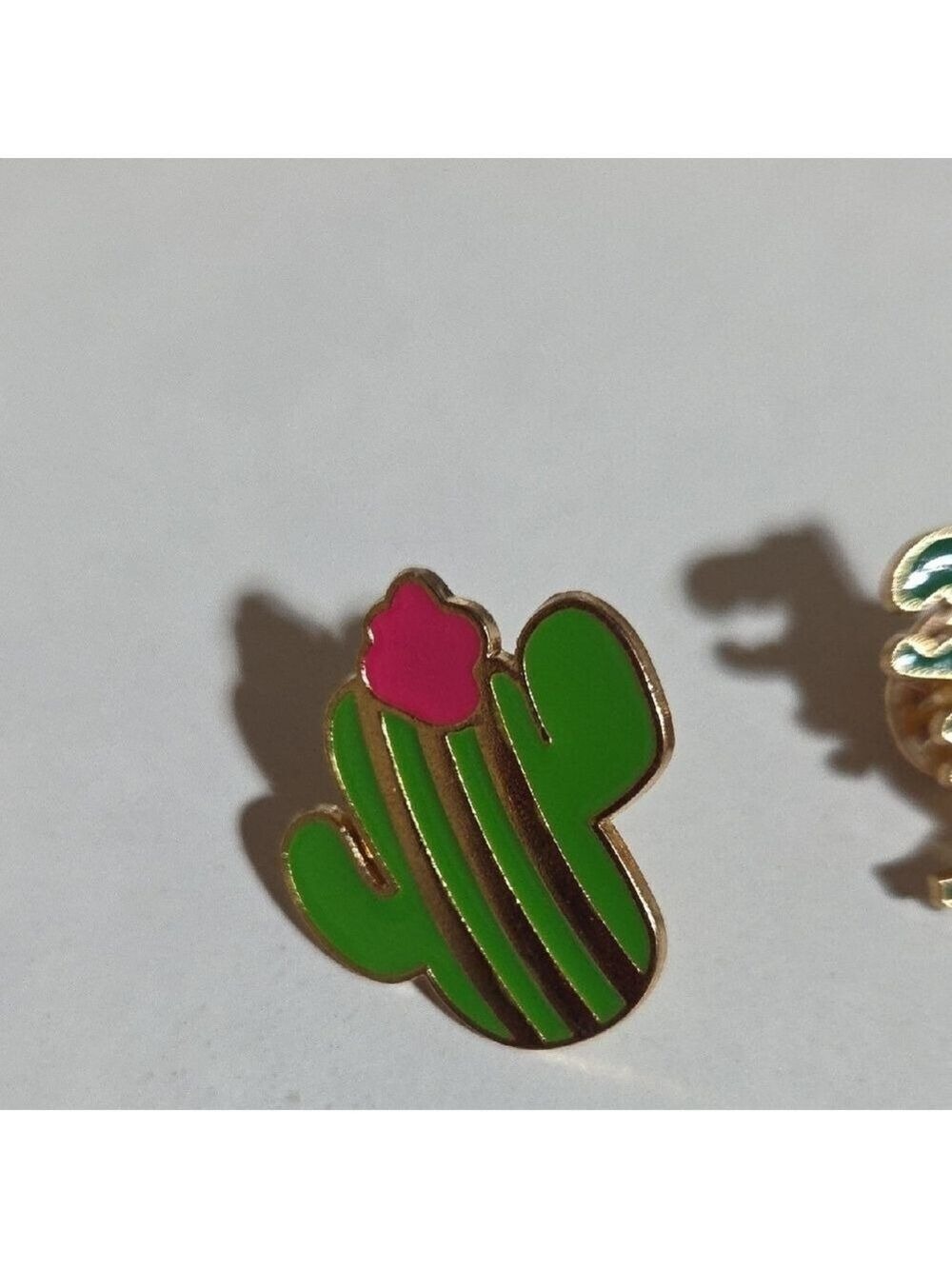 Cactus Dinosaur Enamel Pins Kids - Picture 4 of 5